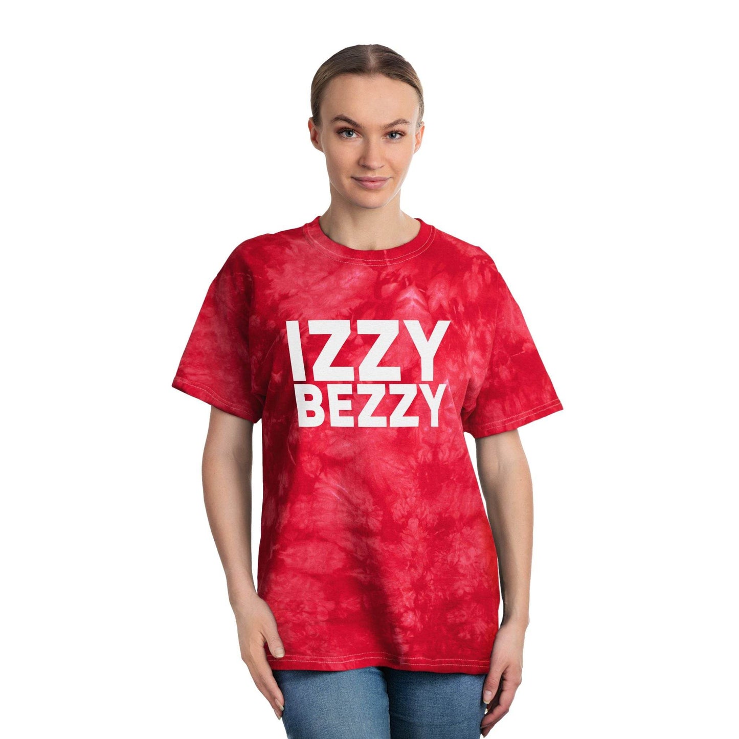 Flow Script Tye-Dye Tee - IZZY & BEZZY