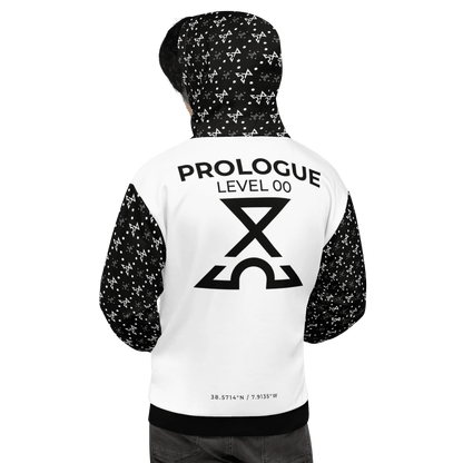 White Turbulence Hoodie - IZZY & BEZZY