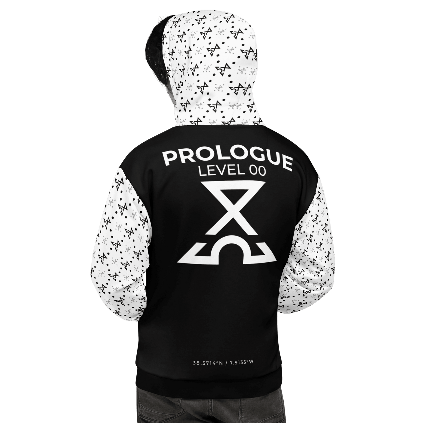 Black Turbulence Hoodie - IZZY & BEZZY