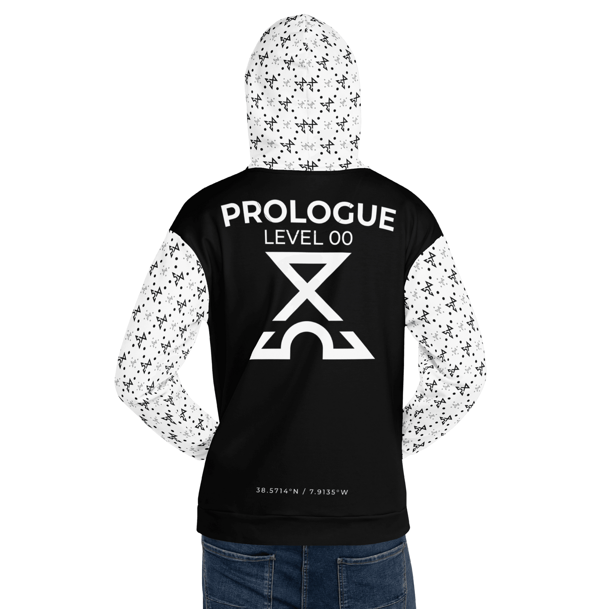 Black Turbulence Hoodie - IZZY & BEZZY