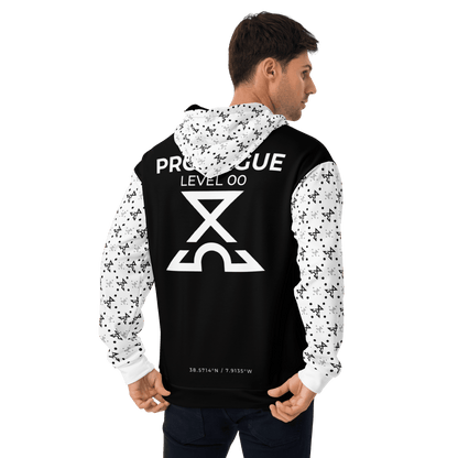 Black Turbulence Hoodie - IZZY & BEZZY