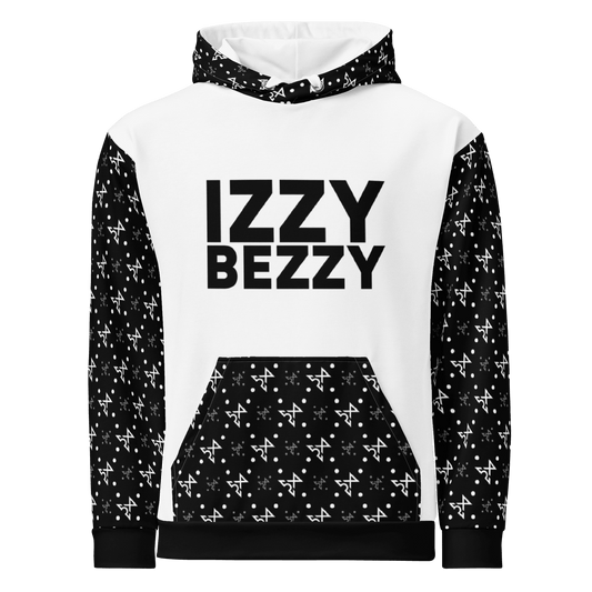 White Turbulence Hoodie - IZZY & BEZZY