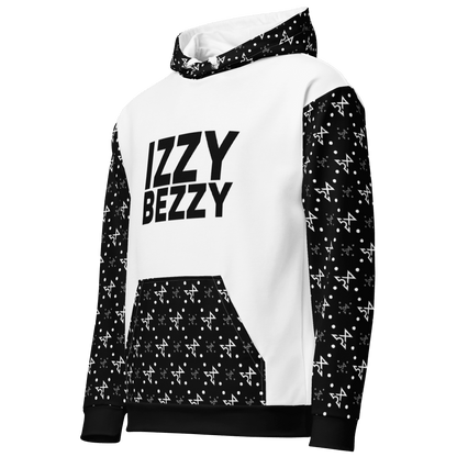 White Turbulence Hoodie - IZZY & BEZZY