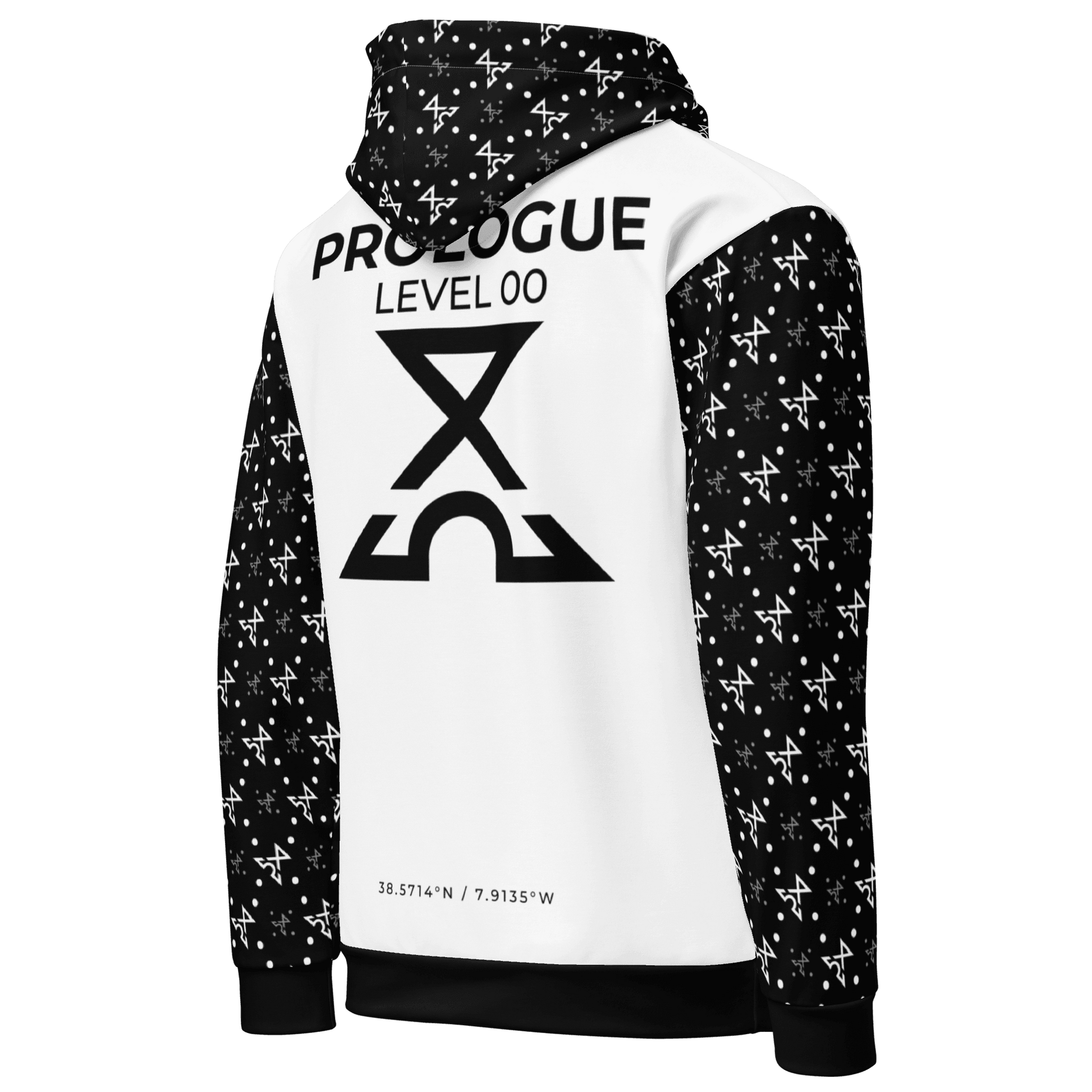 White Turbulence Hoodie - IZZY & BEZZY