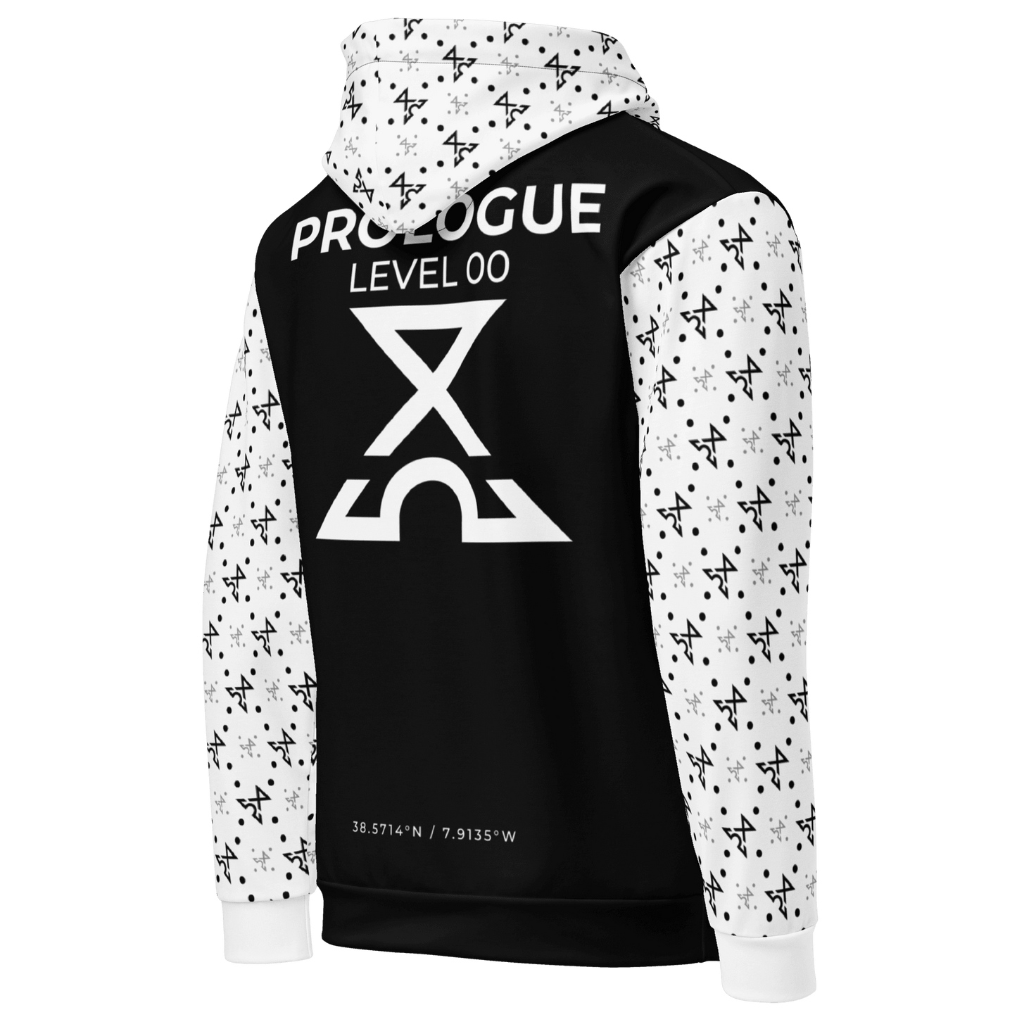 Black Turbulence Hoodie - IZZY & BEZZY