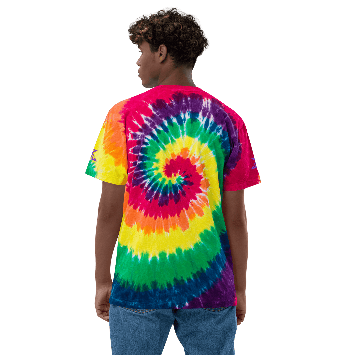 Zero Lag Oversized Tye-dye Tee - IZZY & BEZZY