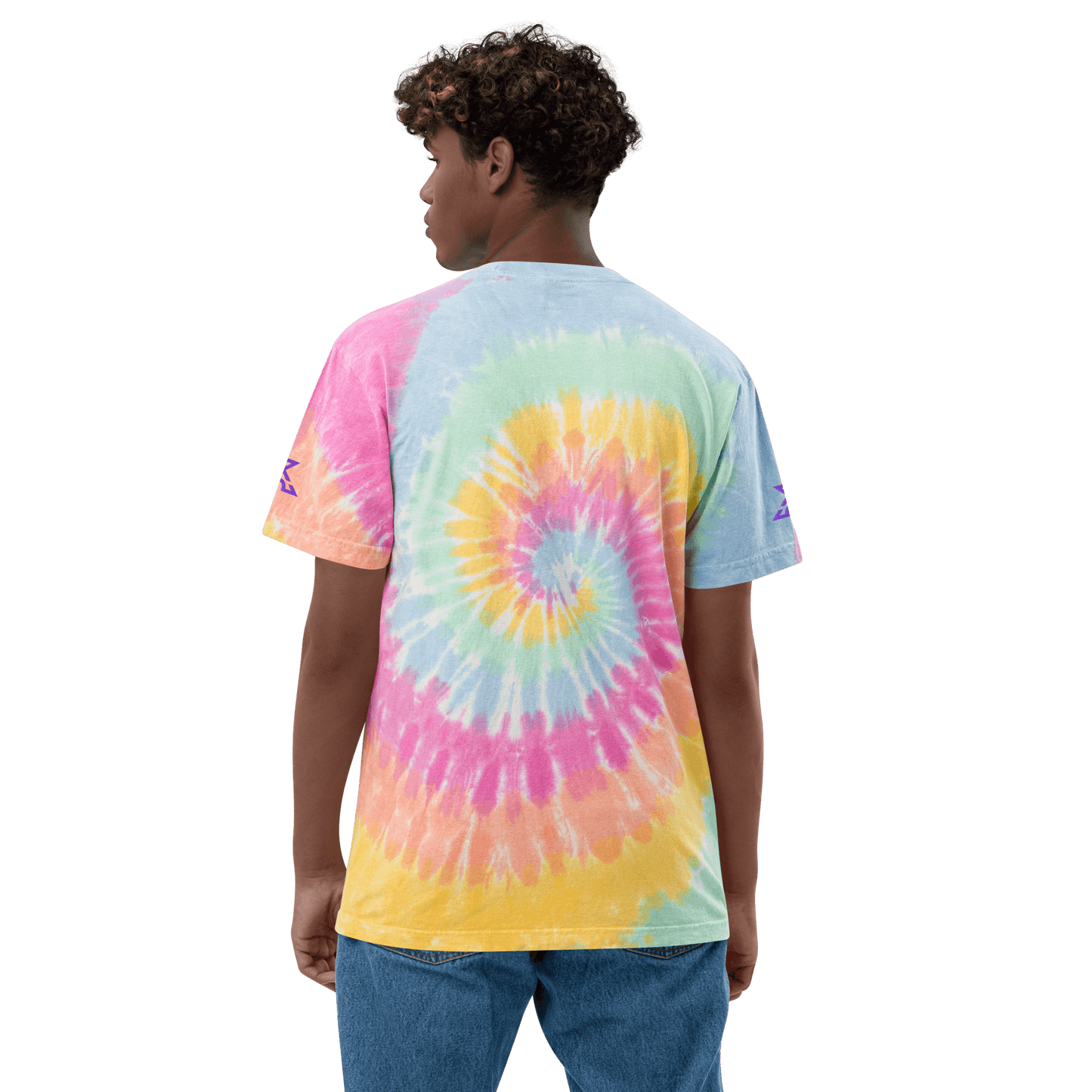 Zero Lag Oversized Tye-dye Tee - IZZY & BEZZY