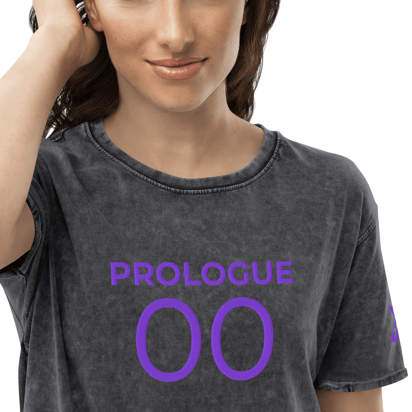 Zero Lag Denim Tee - IZZY & BEZZY