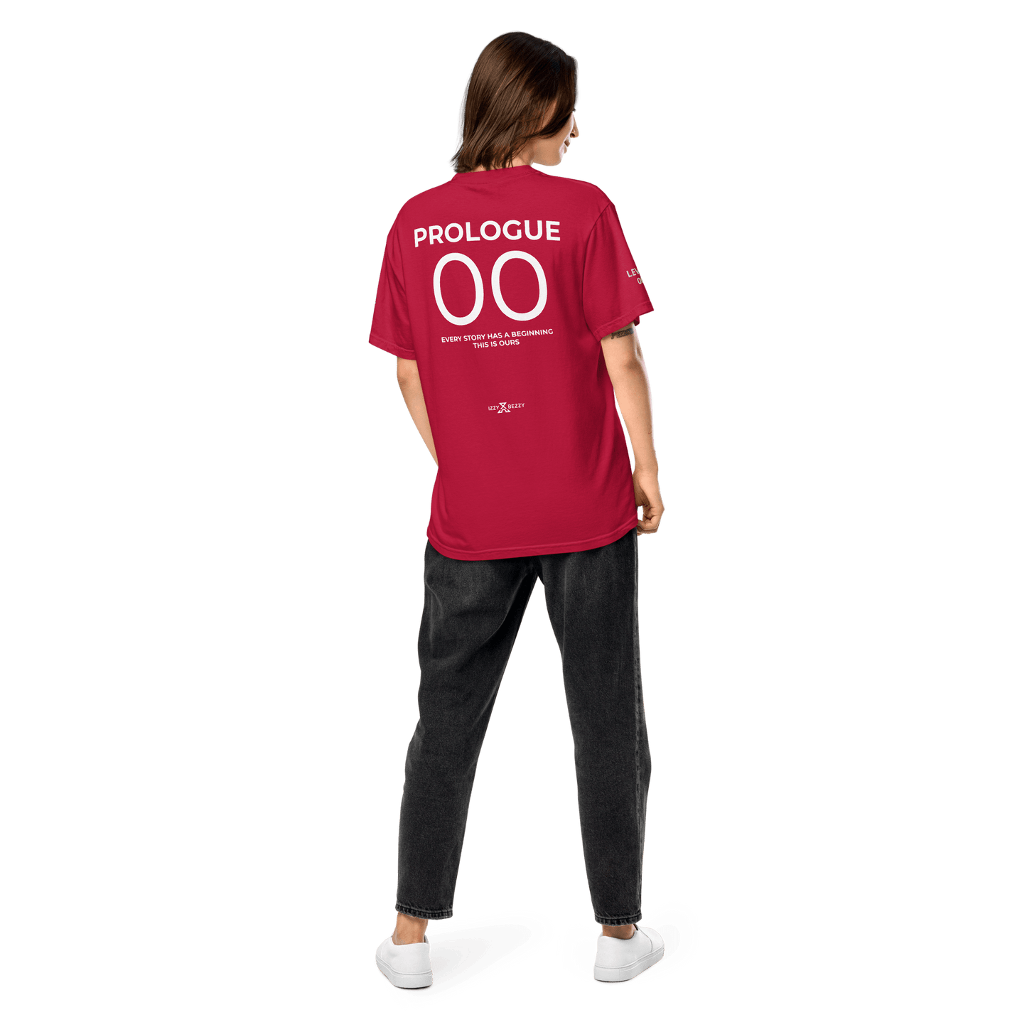 Fearless Oversized Tee - IZZY & BEZZY